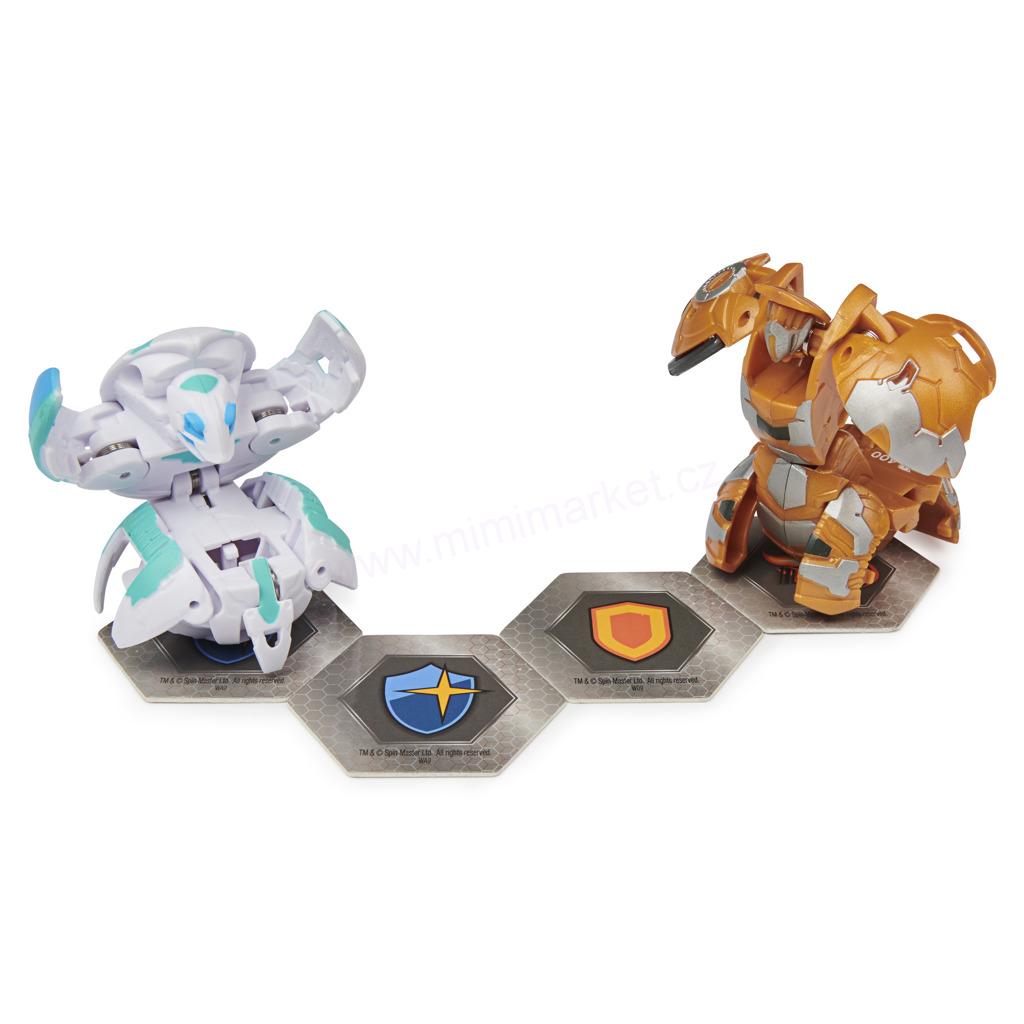 Spin Master Bakugan Plechový box s exkluzivním Bakuganem s3 Modrý