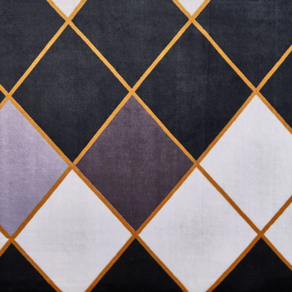 Beránková deka 150x200cm Kosočtverce