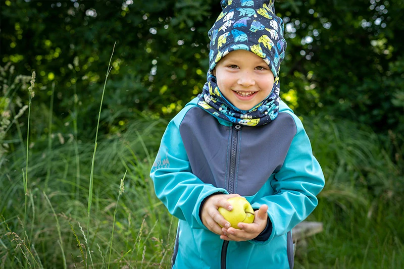 Unuo Dětská čepice fleecová Homeless Souhvězdí medvěda Kluk XS (42-44 cm)