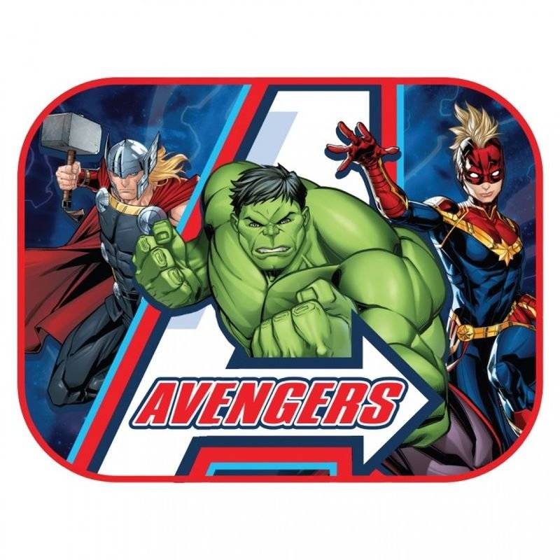 Seven Sluneční clona do auta 2 ks Avengers