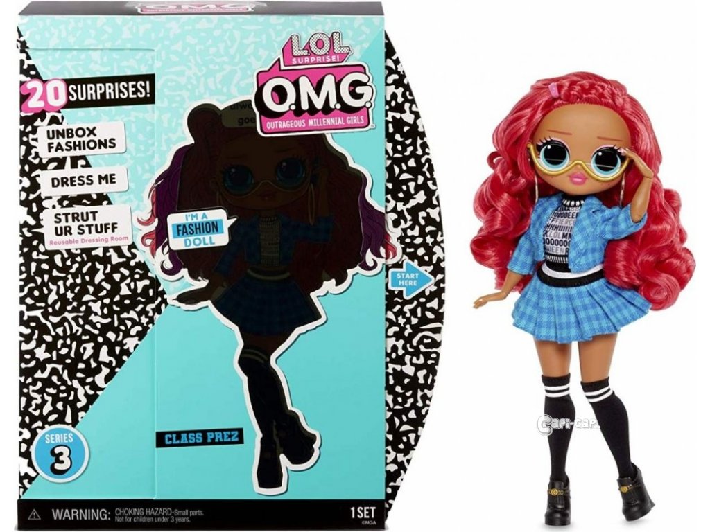 MGA L.O.L. Surprise OMG Fashion Doll Class Prez