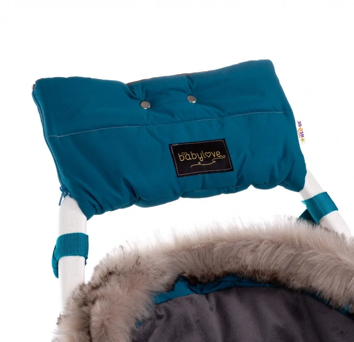 Baby Nellys Rukávník ke kočárku Flees Style Mořský