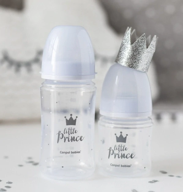 Canpol Babies Antikoliková lahvička 240ml Little Prince