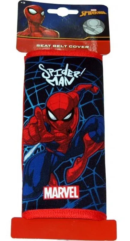 Seven Polstrování bezpečnostního pásu Spiderman  Polyester, 1x 9x18 cm