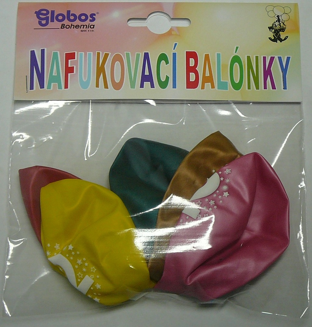 Globos Balónky 5 ks Číslo 2