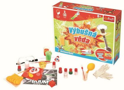 Trefl Výbušná věda Továrna explozí Maxi