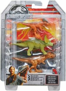 Mattel Jurský svět 3 ks Mini Dino