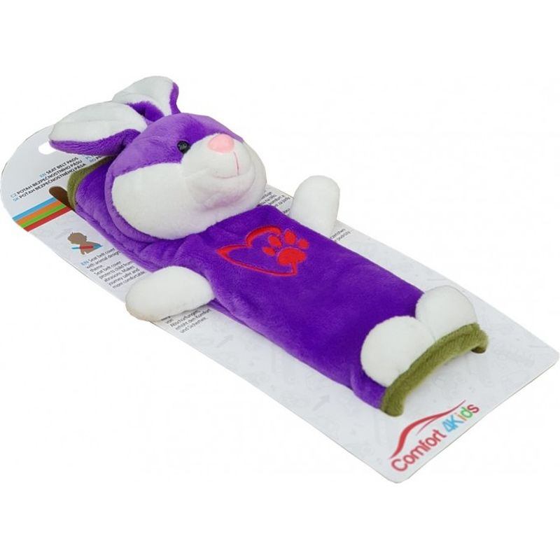 Seven Polstrování bezpečnostního pásu Králíček Fialová