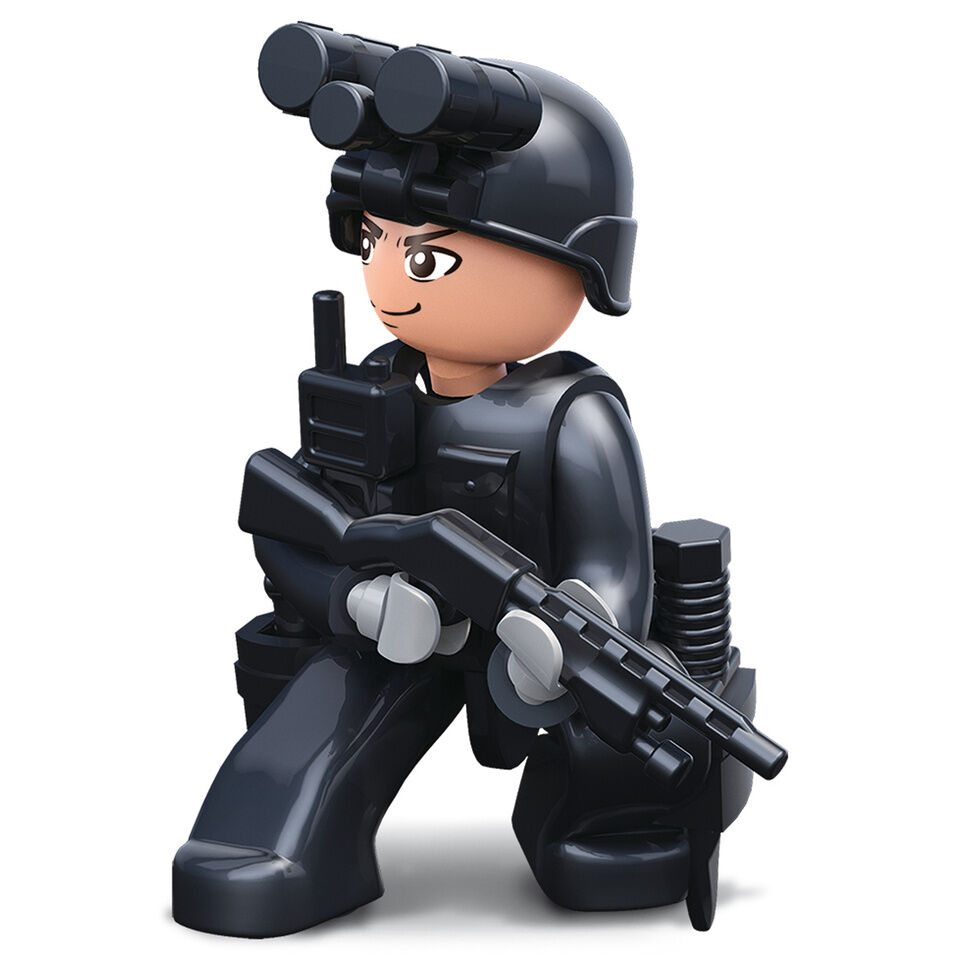 Sluban Figurky M38-B0586 Policajti a zloději - 1ks D