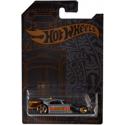 Mattel Hot Wheels Satin&Chrome Aristo Rat - Poškozený obal