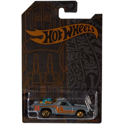 Mattel Hot Wheels Satin&Chrome Custum '71 El Camino - Poškozený obal