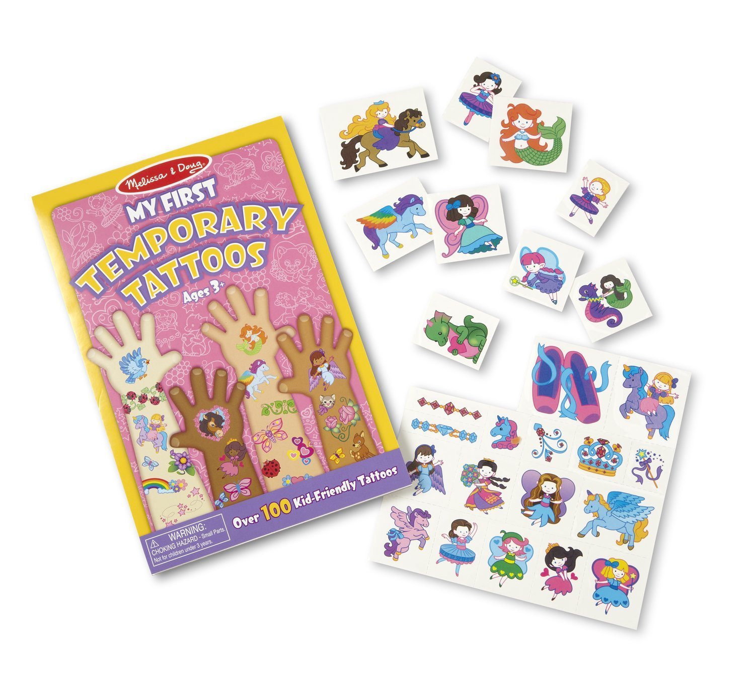 Melissa&Doug Dětské dívčí tetování 23/15 cm