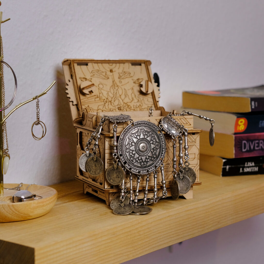 EscapeWelt 3D dřevěná skládačka hlavolamu Orbitální schránka