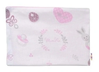Baby Nellys Povlak na polštářek New Love Baby Růžová  Bavlna, 40/60 cm