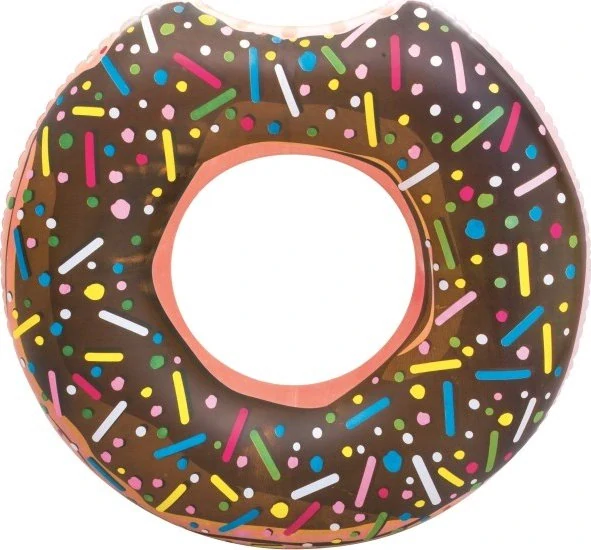 Bestway Nafukovací kruh 107 cm Donut hnědý