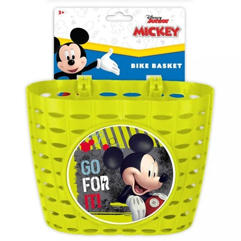 SEVEN Košík na kolo Mickey Go Plast, 1x20x14,5x13 cm