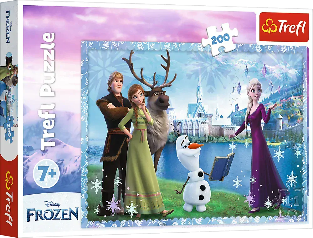 TREFL Puzzle Ledové království II 200 dílků
