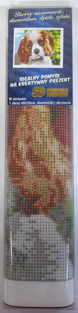 Norimpex Diamantové malování Psí oči 30x40cm