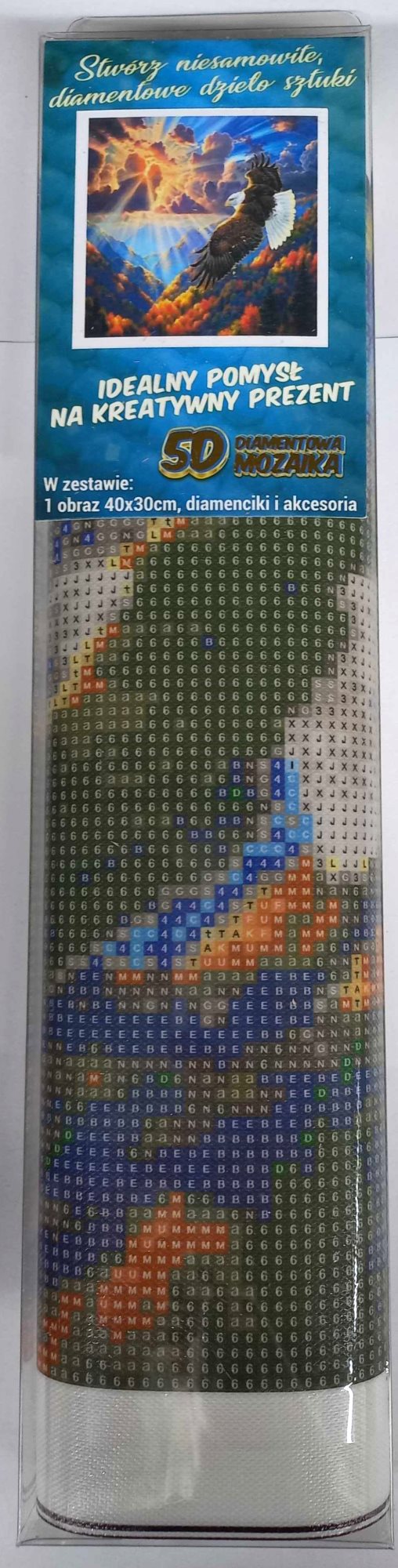 Norimpex Diamantové malování Majestátní dravec 30x40cm