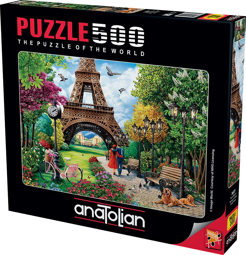 ANATOLIAN Puzzle Jaro v Paříži 500 dílků