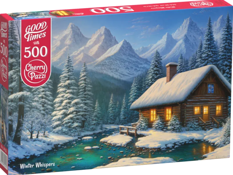 CHERRY PAZZI Puzzle Zimní šepot 500 dílků
