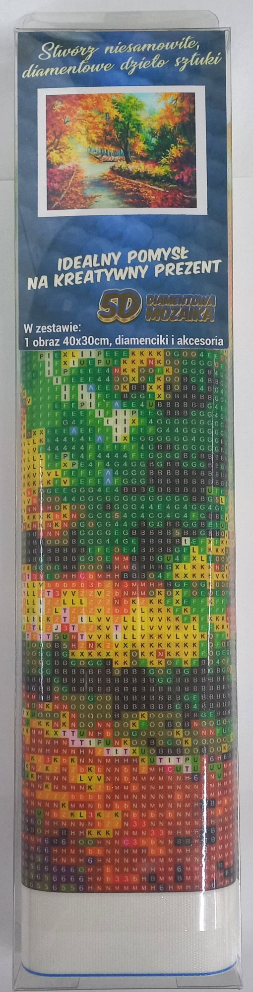 Norimpex Diamantové malování Podzim v parku 30x40cm