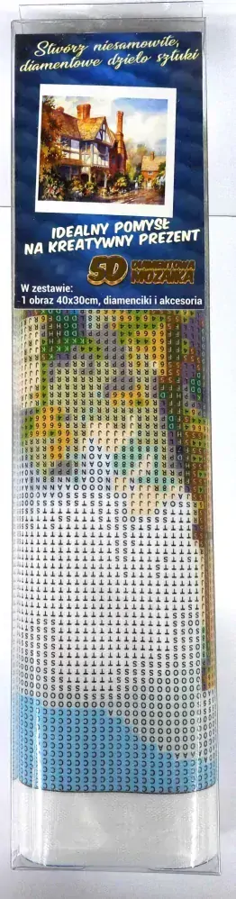 Norimpex Diamantové malování Venkovská vila 30x40cm