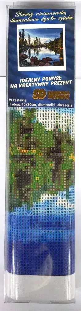 Norimpex Diamantové malování Klidné jezero 30x40cm