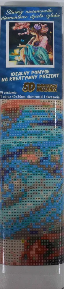 Norimpex Diamantové malování Motýlí královna 30x40cm