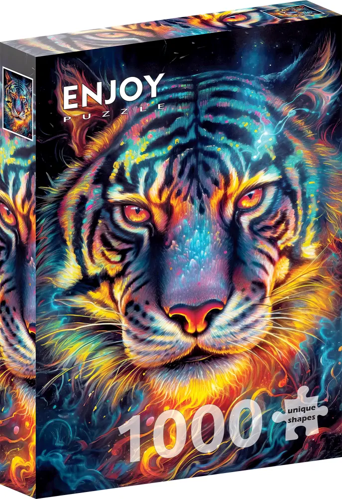 ENJOY Puzzle Tygří houževnatost 1000 dílků