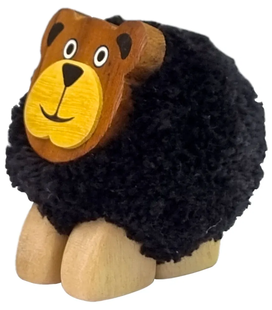 2Kids Toys Dřevěná figurka XL pompon Medvěd