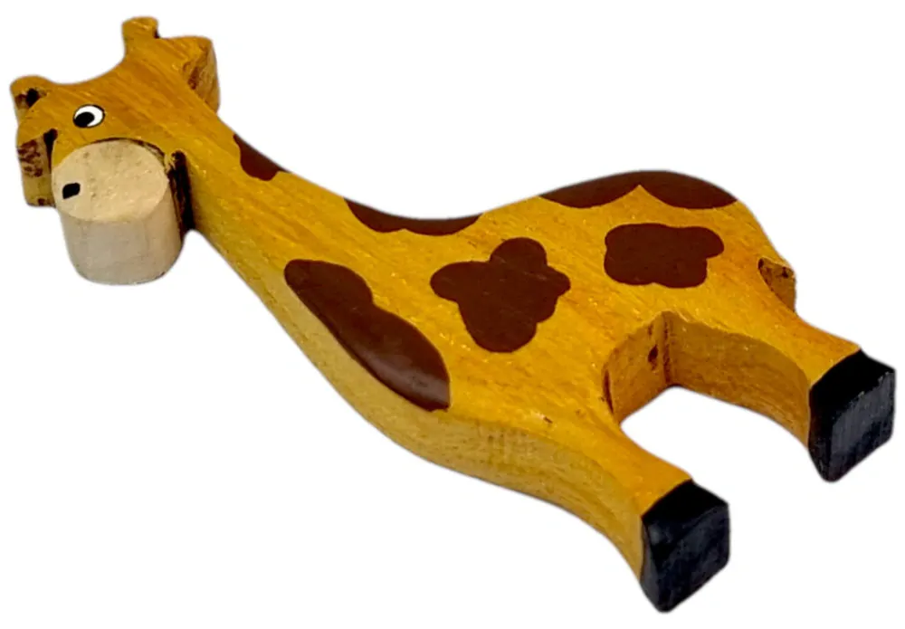 2Kids Toys Dřevěná magnetka velká Žirafa