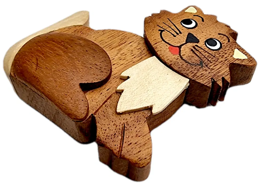 2Kids Toys Dřevěná magnetka velká Kočka