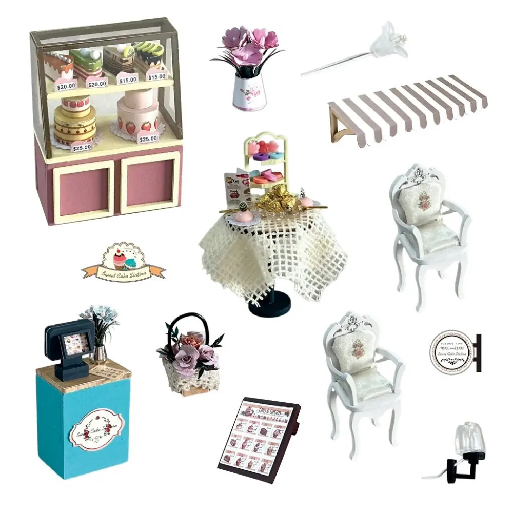 2Kids Toys miniatura domečku Stanice U Cukrového dortu