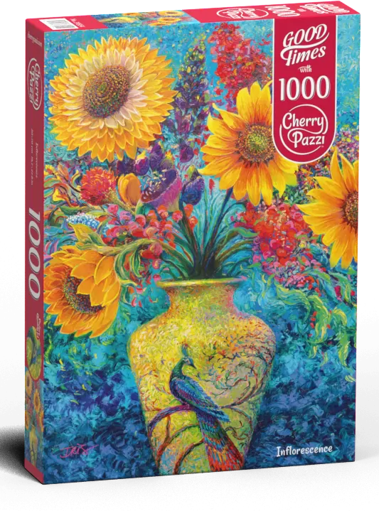 CHERRY PAZZI Puzzle Květenství 1000 dílků