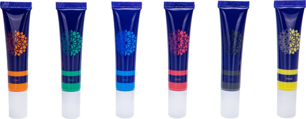 ASTRA CREATIVO Gelové barvy na sklo 6x15ml