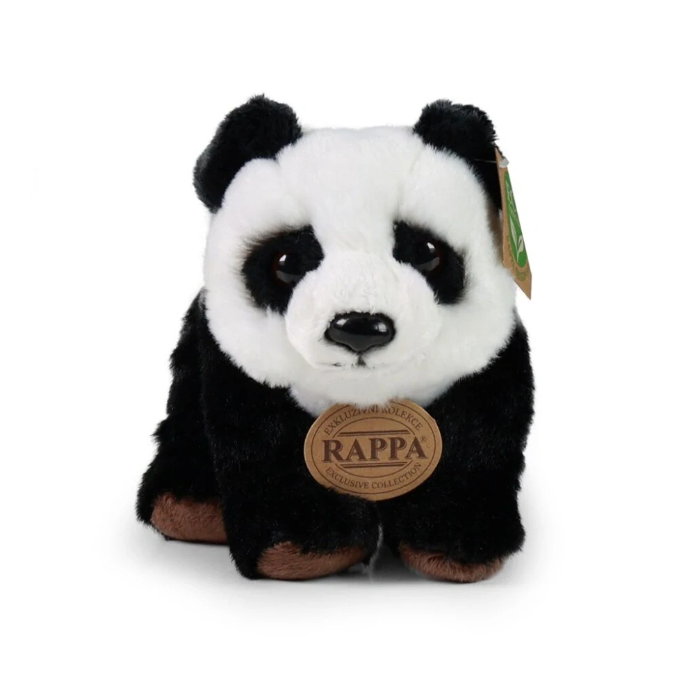 Rappa Plyšová panda stojící 22 cm ECO-FRIENDLY