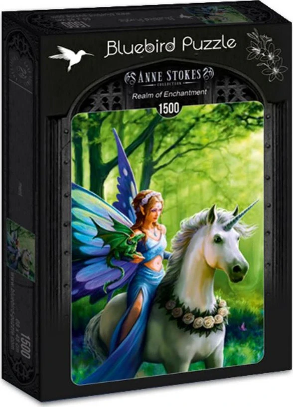 BLUEBIRD Puzzle Kolekce Anne Stokes: Kouzelná říše 1500 dílků