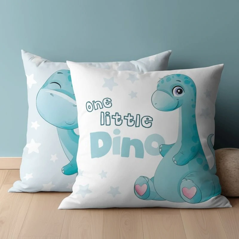 DETEXPOL Povlak na polštářek Malý Dino Bavlna, 40/40 cm