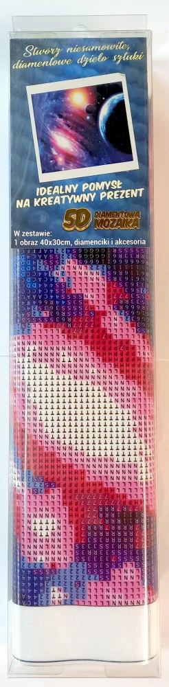 Norimpex Diamantové malování Vesmír 30x40cm