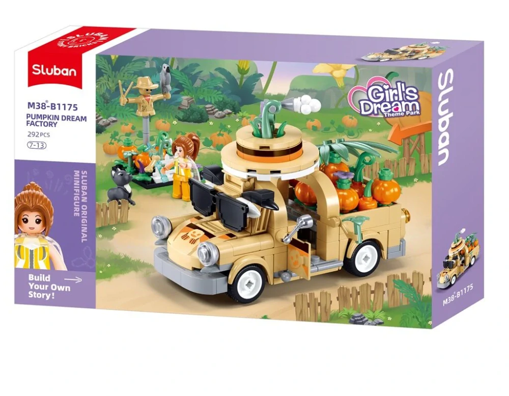 Sluban Girls Dream Pumpkin M38-B1175 Ovocný vůz