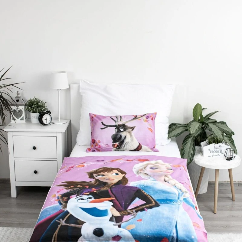 JERRY FABRICS Povlečení do postýlky Ledové Království Wind 03 baby Bavlna, 100/135, 40/60 cm