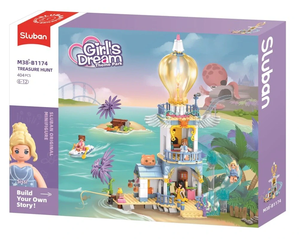 Sluban Girls Dream Cesta za pokladem M38-B1174 Maják