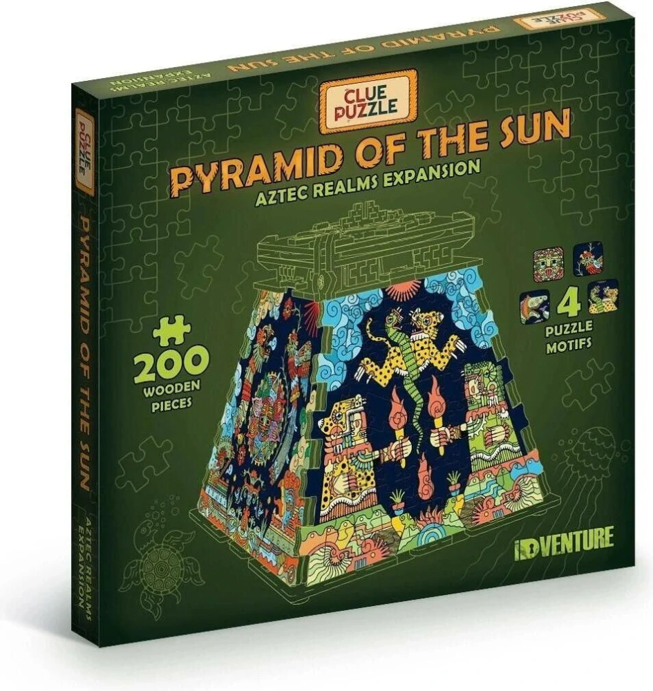 iDventure Puzzle Aztécká říše - rozšíření hlavolamu Pyramida Slunce