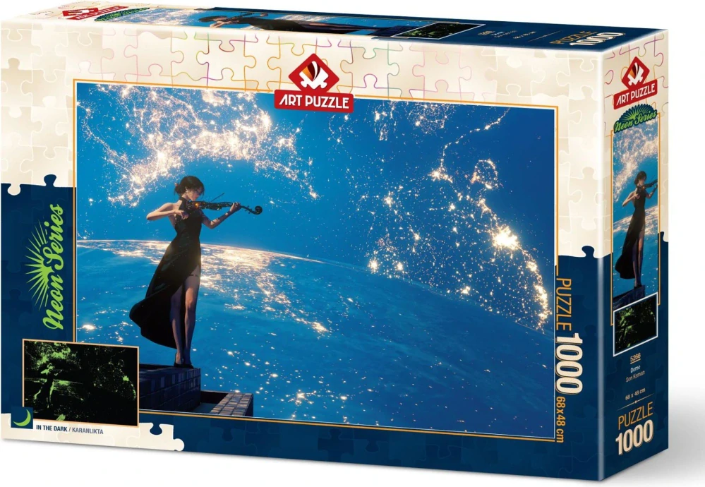 ART PUZZLE Svítící puzzle Kopule 1000 dílků