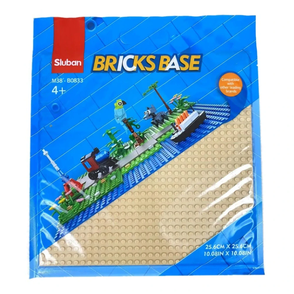 Sluban Bricks Base M38-B0833A Základová deska 32x32 béžová