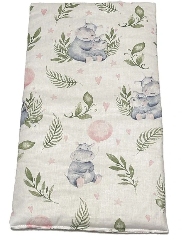 SDS Matrace do postýlky pro panenky Hrošíci baby Bavlna, výplň: Polyester, 50/28 cm