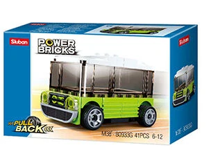 Sluban Power Bricks M38-B0933G Natahovací Autobus