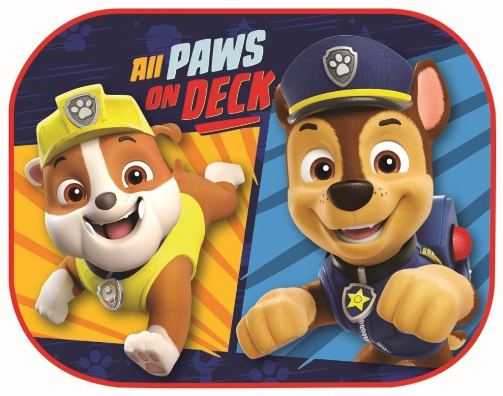 SEVEN Sluneční clona do auta Paw Patrol Boys Polyester, 2 ks cm