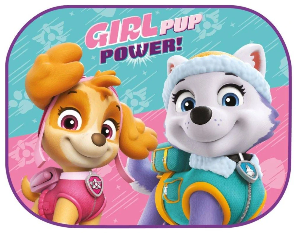 SEVEN Sluneční clona do auta Paw Patrol Girl Polyester, 2 ks cm